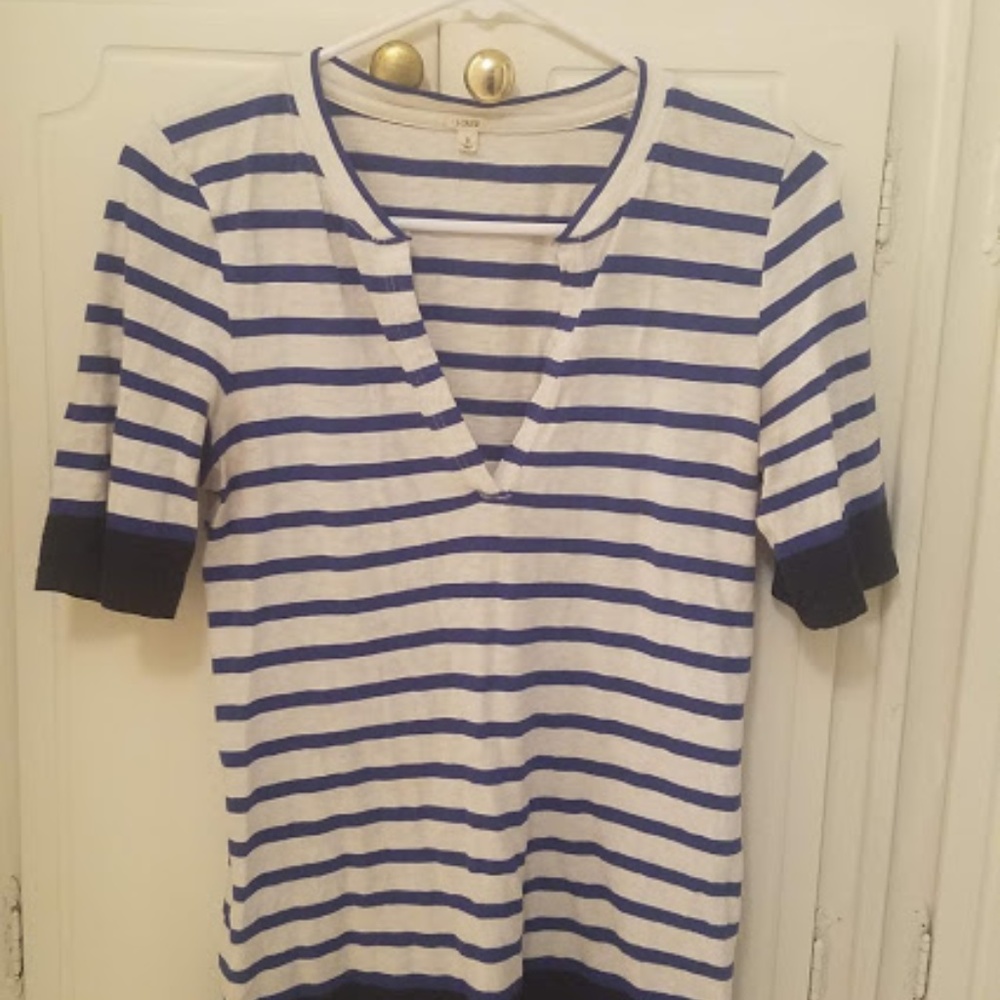 J. Crew Striped Top